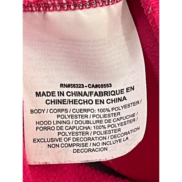 Nike Dri-Fit Girls Hoodie Pink XL – Imperfect (Read Description) - Picture 9 of 14